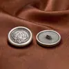 Botones Metálicos Estilo Chanel Vintage al por Mayor para Fabricantes con Acabado de Alta Gama, Botones para Traje Estilo Británico, Botones para Abrigo, Botones de Coser a Mano