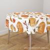 Mantel de Mesa para el Otoño y Acción de Gracias Transfronterizo Calabaza Tema de Otoño Decoración de Mesa Venta Directa de Fábrica Mantel
