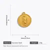 Accesorios para Joyería Electrochapados en Acero Inoxidable, Colgantes Simples en Forma de Rombo, Colgantes Irregulares Geométricos para Collares, Aretes Hechos a Mano para DIY