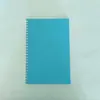 Cuaderno Espiral Sencillo de Color Sólido A5 Bloc de Notas Tapa Blanda Multicolor Planificador Estudiantil Cuaderno Personalizable con Logo