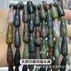 10*30mm longo lágrima em forma de contas facetadas diy jóias acessórios pingente pedra natural gota de água contas atacado transfronteiriço