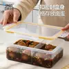 BNBS Caja de almacenamiento para huevos cocidos y huevos estofados para refrigerador con tapa, recipiente de almacenamiento de alimentos sellado y a prueba de fugas