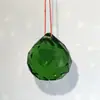 Bola de Iluminación de Cristal de 20 mm Cristal K9 Habitación Dormitorio Cortina de Cuentas para Puerta Accesorios Cortina de Puerta Colgante para Fiesta de Bodas