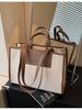 Bolso de Gran Capacidad de Alta Gama Transfronterizo para Mujer Otoño e Invierno 2026 Nuevo Bolso Versátil para el Trabajo Bolso de Hombro Tipo Tote Simple