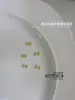 Joyas para decoración de uñas de aleación roja de Internet con forma de lazo explosivo oro y plata hueco tridimensional lazo metal DIY decoraciones