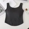 Camiseta regata de algodão puro para garota estilosa com bojos base de cor contrastante não precisa de sutiã bandeau roupa íntima roupa externa sem alças roupa íntima