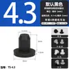Tapón de silicona resistente a altas temperaturas, tapón de goma para orificio roscado, tapón para orificio ciego, tapón en forma de T, tapón para abertura de tubería redonda, tapón suave protector con cabeza convexa