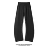 Pantalones de Pierna Curva con Patrón de Escamas de Serpiente Americana Base Blanca Transición Verano Otoño 2026 M-5XL HK26826-P24