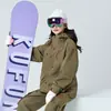 Chaqueta 3 en 1 de moda para exteriores para mujer, chaqueta de esquí gruesa con capucha para invierno, chaqueta impermeable y cortavientos para montañismo para hombre