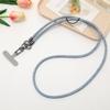 Cordón de cuero de 6 mm para teléfono móvil, bandolera, para colgar en el cuello, resistente y duradero, correa de cámara de alta gama, antipérdida.