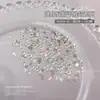 1440 piezas Strass para Uñas Estilo Mixto de Fondo Plano Venta al por Mayor Pequeños Mini Gota de Agua Corazón Ojo de Caballo Forma Irregular Strass para Uñas