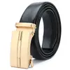 Direto do FabricanteCinto de Couro Masculino Couro Macio Fivela Automática Versátil Cinto para Jeans Cinto Masculino Atacado