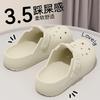 Zuecos Birkenstock de Verano para Mujer 2025 Nuevas Sandalias de Suela Gruesa de Verano para Uso en Exteriores Moda de Celebridad de Internet Zapatillas Cerradas para Aumentar la Altura