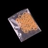Corrente de metal para nail art transfronteiriça corrente de contas de aço corrente de contas de aço dourada prateada bambu de aço pequeno bola de aço pequena joias para nail art