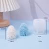 Ornamentos de Natal Novos Quentes Transfronteiriços Abrasivos DIY Aromaterapia Pinha Sólida Molde de Vela de Silicone Fácil Desmoldagem