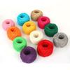 Cuerda de cáñamo de colores cuerda para manualidades DIY cuerda para embalaje hecho a mano decoración de cuerda de cáñamo florero funda para taza de arpillera venta al por mayor de fábrica