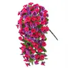 Colgante de Pared de Flor de Mañana Simulada Transfronterizo Colgante Planta Verde Falsa Plantas Adornos Decorativos Flor Pared Arreglo de Boda