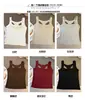 Nuevo Top Racerback Halter de Alta Calidad Estilo Coreano 2026 con Copas, Sexy Diseño de Espalda con Encaje para Usar por Dentro o por Fuera