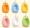 Pinguim de Cerâmica Colorido Vaso Sanitário Agachado para Crianças de Creche, Mictório Infantil, Lavatório, Pia