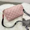 Bolso de Hombro Lingge para Mujer 2022 Simple Casual Impreso Correa de Hombro Bolso Comercio Electrónico Transfronterizo Venta al por Mayor Bolso Pequeño Bolso Cuadrado para Mujer
