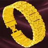 Colar ouro areia, unissex, pulseira de luxo leve banhada a ouro, anel e corrente, corrente de clavícula luxuosa na cor dourada, atacado para live streaming