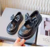 Zapatos de Cuero de Moda para Niñas 2026 Nuevo Estilo Primavera y Otoño Bailarinas para Bebé con Suelas Suaves y Lazo Versátiles Zapatos de Princesa