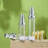 Botella dispensadora de viaje al vacío de 20/30 ml, Botella para loción, Botella vacía tipo prensa para muestras de loción, Capacidad pequeña, Portátil