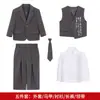 Comercio Exterior Transfronterizo Elegante Traje Británico para Niños Conjunto Traje de Boda Paje Ropa Formal Traje para Niños Ropa para Presentación de Piano