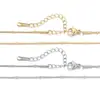 Corrente cobra clipe corrente bolinha não desbota corrente elemento escama de cobra corrente ins simples corrente clavicular acessórios de joalheria DIY feitos à mão
