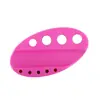 Soporte Multifuncional de Silicona Negra para Color de Tatuaje, Soporte Redondo para Exhibición de Máquinas de Tatuaje, Estante Mezclador de Pigmentos en Pasta de Color para Tatuaje de Cejas