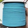 Corda de Aço Inoxidável Trançada à Prova d'Água de 3mm Material Corda de Aço Inoxidável Colorida Corda para Joias DIY Pulseira Corda de Mão Corda para Colar Venda por Atacado