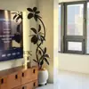 Árbol de Caucho Black Diamond, una Planta de Interior Grande de Alta Gama para la Sala de Estar, con un Toque de Lujo, Adecuada para la Oficina, Fácil de Mantener