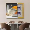 Pintura Decorativa Vertical de Lujo Ligero para Caja de Medidor Eléctrico, Pintura Decorativa Simple de Cubierta para Caja de Distribución, Caja de Corriente Débil y Caja de Interruptores Automáticos - Galería de Pinturas Qiao Jia