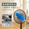 Cepillo Abanico Limpiador de Grietas, Cepillo de Limpieza para Eliminación de Polvo, Mango Largo, Flexible, Plumero Multiusos, Limpieza de Ventiladores