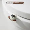 Levantador de tapa de inodoro de dibujos animados, Manija creativa anti-suciedad para asiento de inodoro, Abretapas de baño, Levantador de tapa de inodoro para el hogar