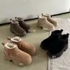Botas de nieve Henan Sangpo, botas de nieve estilo sirena con tacón bajo, modelo 20663
