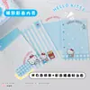 Cuaderno original de Hello Kitty, diseño de alta calidad, cuaderno de hojas sueltas M5, cuaderno temático del gato KT para niñas, páginas a todo color