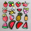 Broche Abacaxi Morango Patch Acrílico Grampo de Cabelo Acessório de Cabelo DIY Cereja Série de Frutas DIY Ímã de Geladeira Materiais