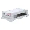 Caixa Eletrônica PLC Carcaça Plástica Caixa de Controle Industrial Módulo Carcaça de Instrumento 2-02A:145*90*40mm(Preto branco