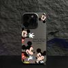 Mickey saludando Adecuado para Funda de Teléfono Apple 17Promax Iphone16Pro Dibujos Animados 15 Estilo Europeo y Americano 14/13 Nicho