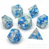 Fabricante Direto Cabelo Liso Resina COC Dado Pontiagudo DND Dungeons & Dragons Cesulhu TRPG Cosplay D6