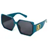Gafas de sol cuadradas de marco grande para cara cuadrada, europeas y americanas, pequeñas, con protección UV, para conducir al aire libre 131 Rt024