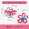 Acessórios de Fivela para Cadarço em Estoque, Acessórios de Fivela Decorativa DIY Flor Transparente Vazada Peixe, Presilhas de Cadarço Destacáveis