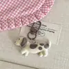 Chaveiro de Pelúcia Fofo Estilo Japonês Desenho Animado Cachorro Dachshund Chaveiro de Pelúcia Fofo Pingente Venda por Atacado