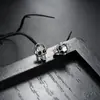 Brincos Cluster de Diamante Cheio de Novo Estilo Transfronteiriços para Homens, Modernos e Versáteis, Brincos de Flor de Íris em Forma de Cruz de Alto Padrão para Mulheres