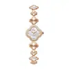 Reloj de Mujer Scottie Personalizado OEM 9695 Lujo Ligero Madreperla Natural Incrustado de Diamantes Trébol de Cuatro Hojas Reloj de Mujer Al Por Mayor
