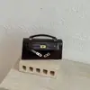 Bolso Kelly de Mano con Patrón de Cocodrilo Vintage para Mujer 2026 Nueva Moda Versátil para Viajes Diarios Bolso de Hombro Cruzado para Exportación