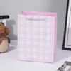 Bolsas de Regalo en Stock con Diseño de Línea de Macarrones Estilo Ins, Bolsas de Papel para Empaquetar Ropa de Negocio, Bolsas de Regalo, Bolsas para Dulces de Halloween