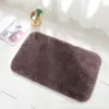 Tapetes de Chão Espessos de Imitação de Caxemira Transfronteiriços, Tapetes Simples para Porta de Cozinha e Banheiro, Tapetes Antiderrapantes para Banheiro, Tapetes Absorventes de Água