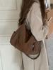 Bolsa de Axila Moda Retrô para Mulheres, Bolsa de Ombro para Trajeto de Trabalho Início do Outono 2026, Bolsa Transversal Versátil Tendência Simples de Nicho